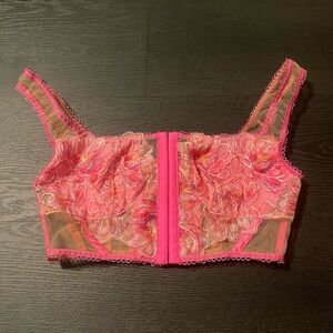 For Love & Lemons Corset Bra Top - SIZE: S